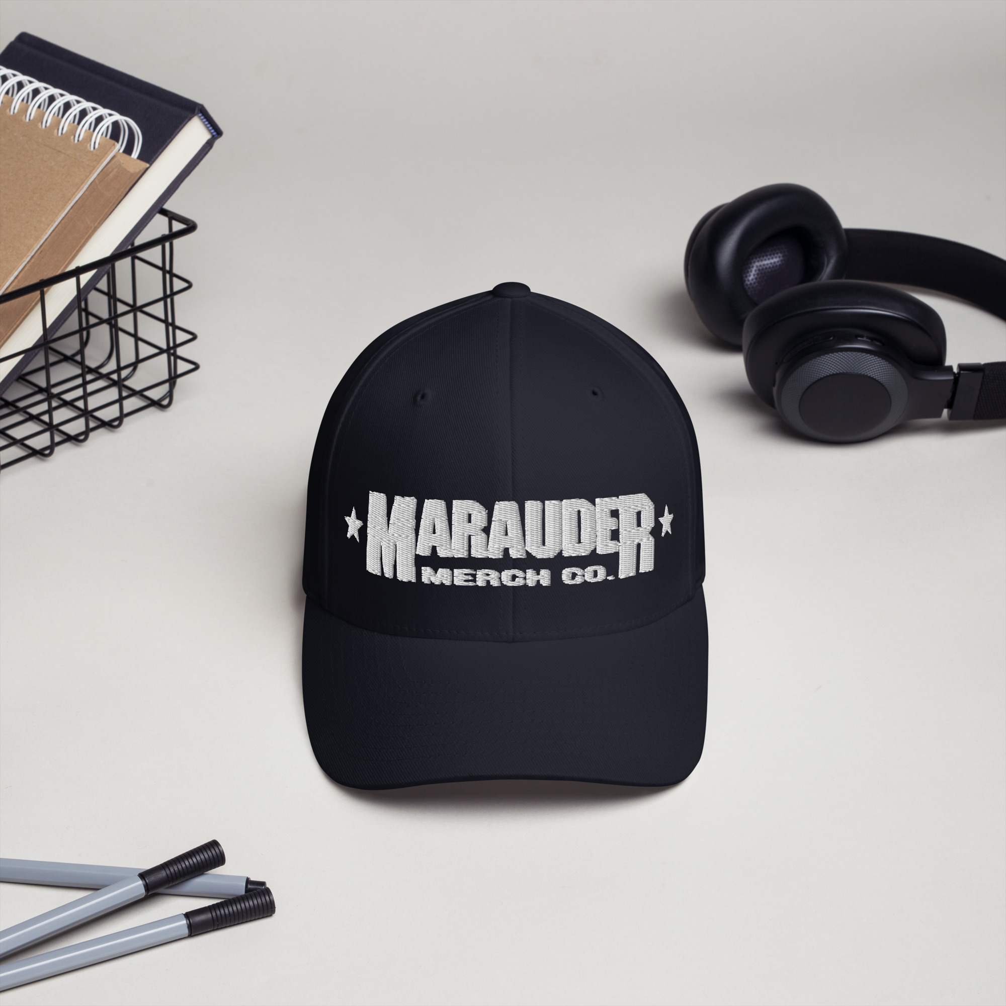 Marauder Merch branded black cap